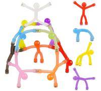 DIFLAX 10 Pièces Jouets Magnétiques Pour Enfants, Mini Homme Aimants pour Réfrigérateur,Jouets Créatifs Magnétiques pour Enfants Adultes