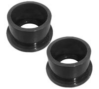 DIFLAX 2 Pièces Manchon PVC 50mm, Pièce de Remplacement PVC-U, Raccord Collé pour Robinet à Bille, Raccord pour Clapet de Retour, Bride PVC 50mm, Raccord Piscine 50mm, Pour Tuyauterie PVC, Durable