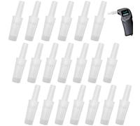 DIFLAX 20 Pièces ACE Embouts pour Alcootest, Embout Buccal Ethylotest, Embouchures Jetables, Compatible, Recyclable, Hygienique, Vinyle, Pour AT818/65S Et Autres Ethylotests