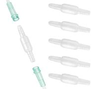 DIFLAX 5 Pièces connecteurs rotatifs connecteurs de tuyau d'oxygène pivotants pour tuyaux O2 pour éviter la torsion du tuyau pour canules nasales à oxygène
