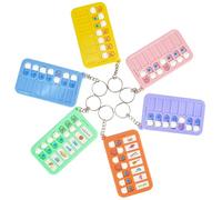 DIFLAX 6 Pièces Tableaux de Liste de Contrôle Répétables pour le TDAH, la Démence et la Vie Quotidienne et la Liste des Choses à Faire, Tableau Mémo pour Enfants et Adultes, pour l’École, la Famille