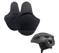 DIFLAX Cache-oreilles amovible pour vélo, casque de vélo, cache-oreilles, protection contre le vent, compatible avec n'importe quel casque, noir
