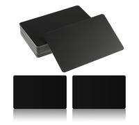 DIFLAX Carte Nfc 30 Pièces Ntag215 Cartes Vides Noires 5.4x8.5cm Programmables Réinscriptibles Compatibles Avec Tous Appareils Nfc Pour Bureau, Entreprise, Visite
