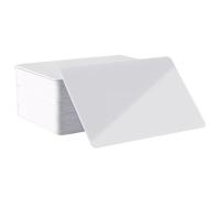 DIFLAX Carte NFC NTAG215, 40 Cartes NFC Blanches, Tags NFC Programmables, 504 Octets Mémoire, Cartes Logiques Chiffrées, Für Appareils NFC, Smartphones, Clés Hôtel, Contrôle d'Accès