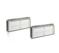Difmqf Feux Plaque Pour Lexus LX470 1998 1999 2000-2007 LX570 2008 2009-2012 6000K Canbus Voiture Blanc LED Numéro D'immatriculation Lumière Sans Erreur