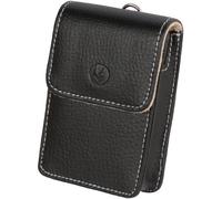 Difox Elegance Pro 200 Housse en Cuir pour Appareil Photo numérique Café Noir