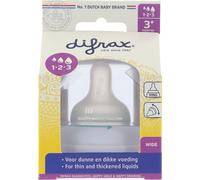 Difrax Bague De Serrage 1-2-3 Wide 3+ Mois 1 Pièce (714)