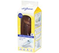 Difrax Biberon S Anti-Colique Caramel 170 ml 0+ Mois