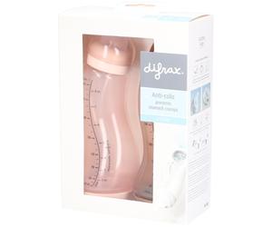 Difrax Biberons Anti-Colique 250ml S-Bottle - Lot de 2 0M+ Biberon pc(s)