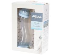 Difrax Biberons Anti-Colique 250ml S-Bottle - Lot de 2 0M+ Glace-Popcorn Bouteilles pc(s)