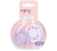 Difrax Dynamic Fopspeen 0-6M Prime Lilas/Violette Sucette(S) 2 pc(s)