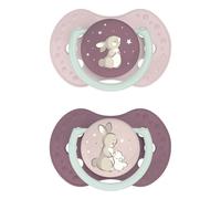 Difrax Dynamic Sucette Nuit&Jour Girl 6-18 mois Sucette(S) 2 pc(s)