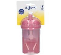 DIFRAX Gobelet à paille anti-fuite 250 ml Bouteilles