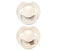 Difrax | Lot de 2 sucettes dynamique Difrax Lovi Prime Écru - 6/18 mois