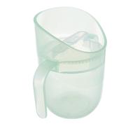 Difrax LOVI Genius Tasse d’Apprentissage - 150 ml - 6+ Mois - Vert | Couvercle permettant de ralentir le débit, tasse d’apprentissage avec poignées