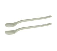 Difrax LOVI - Premières cuillères d’alimentation bébé, 2 pcs - Vert - Ergonomiques, faciles à tenir et parfaites pour débuter les aliments solides en toute sécurité