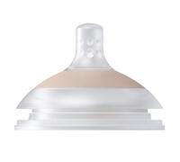 Difrax LOVI - Tétine pour Biberons S - 3+ Mois - Mammafeel Tetine de Biberon Pour bebe - Sans BPA et imite l'allaitement