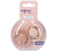 Difrax Prime Dynamic Sucette 18 Mois+ Nude/Blush 2 Pièces