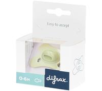 Difrax Sucette 0-6M Natural Fit pour Nouveau-né - Emeraude - Citron-vert Sucette(S) 1 pc(s)