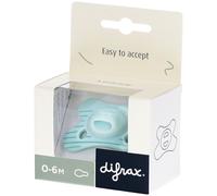 Difrax Sucette 0-6M Natural Fit pour Nouveau-né - Menthe et rayures Sucette(S) 1 pc(s)