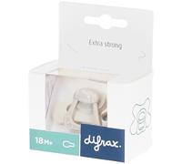 Difrax Sucette 18M+ Natural Fit - Extra Forte pour Bébé Dès 18 Mois - Gris-Agathe Sucette(S) 1 pc(s)