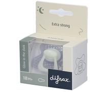 Difrax® Sucette Glow in the Dark Natural +18 Mois (Couleur non sélectionnable) Sucette(S) 1 pc(s)