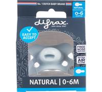 Difrax Sucette Natural 0-6 Mois Ice 1 Pièce