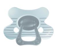 Difrax Sucette Natural 18 Mois+ Little Stripy Blue 1 Pièce