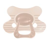 Difrax Sucette Natural 6 Mois+ Stripy Brown 1 Pièce