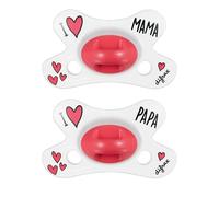 Difrax Sucette Natural 0-6 Mois I Love 1 Pièce