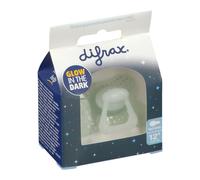Difrax Sucette Natural Glow In The Dark 12+ Mois Sleepy Timo 1 Pièce