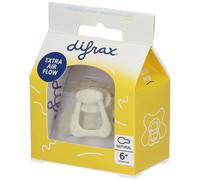 Difrax Sucette Natural Snow 6 Moins+ Sucette(S) 1 pc(s)