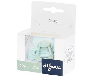 Difrax Sucette Naturelle 12m+ Stripy Mint Sucette(S) 1 pc(s)