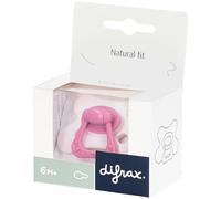 Difrax Sucette Naturelle 6m+ Berry Pink Bunny Sucette(S) 1 pc(s)