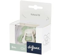 Difrax Sucette Naturelle 6m+ Dusty Green Leafs Sucette(S) 1 pc(s)