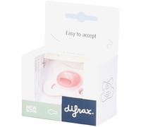 Difrax Sucette Nouveau-né Natural Fit - Pour Prématurés et Bébés 0M+ Cœur rose Sucette(S) 1 pc(s)
