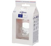 difrax® Sucette Silicone Natural 0-6 Mois Blossom - White (Couleur non sélectionnable) Sucette(s) 2 pc(s)