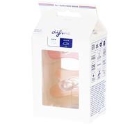 Difrax Sucettes Silicone 6-12M Natural Fit - Lot de 2 Tétines Durables Rose-Pêche Sucette(S) pc(s)