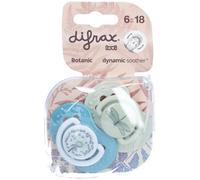 DIFRAX Tétine Dynamic Botanic 6-18 mois Sucette(S) 2 pc(s)