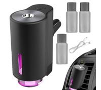 Difusor De Coche Intelligent | Ambientador Recargable Para Salida De Aire | Spray Aromático Para Vehículos, Aromathérapie Portátil Para Coche, Racing Y