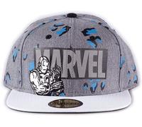 Difuzed - Baseball Cap - Marvel » True Power « (Gris) Cappy Ironman Avengers