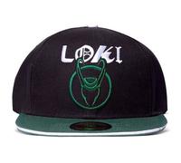 DIFUZED - Casquette - Loki : Logo - Noir, Vert et Blanc