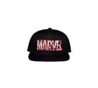 Difuzed Casquette Marvel Logo Retro Classic — Unisexe — Noir — 85% polyacrylique, 15% coton