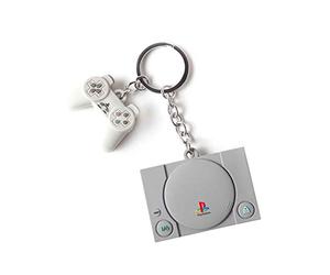Difuzed Console & Controller 3D Rubber Keychain Chaîne de ris, Taille Unique Mixte