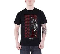 Difuzed – T-shirt homme manches courtes – Demon's Souls You Died Knight – S noir