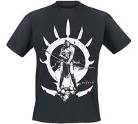 Difuzed Diablo Diablo 4 - Rogue Homme T-Shirt Manches Courtes Noir XXL 100% Coton Regular/Coupe Standard