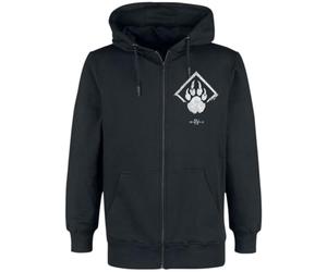 Difuzed Diablo Diablo 4 - Symbole Druide Homme Sweat-Shirt zippé à Capuche Noir S