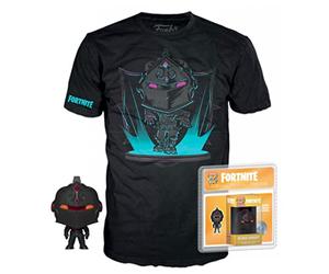 Difuzed FORTNITE - Boxed T-Shirt Pop + Pocket Pop - Black Knight (XL)