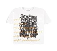 Difuzed Homme Lord of The Rings Sauron T-Shirt (Bleu, Taille Unique
