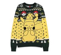 Difuzed Jersey Christmas Jumper Pikachu Pokemon